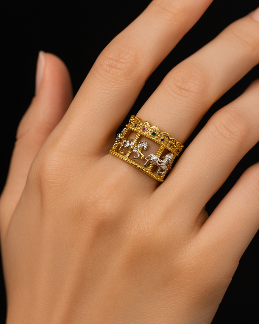 ORANA Carousel Royale Ring