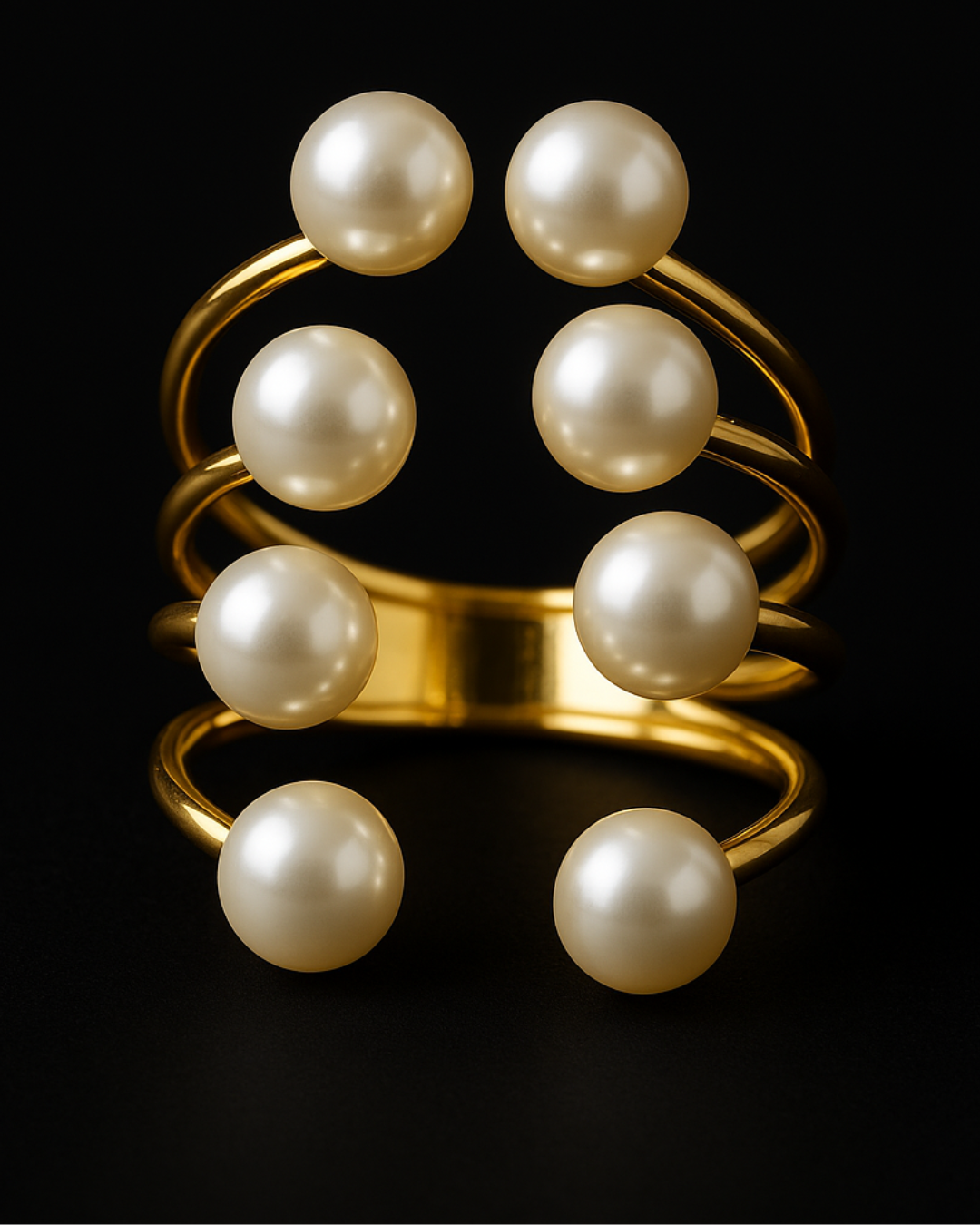 ORANA Multi-Pearl Statement Ring