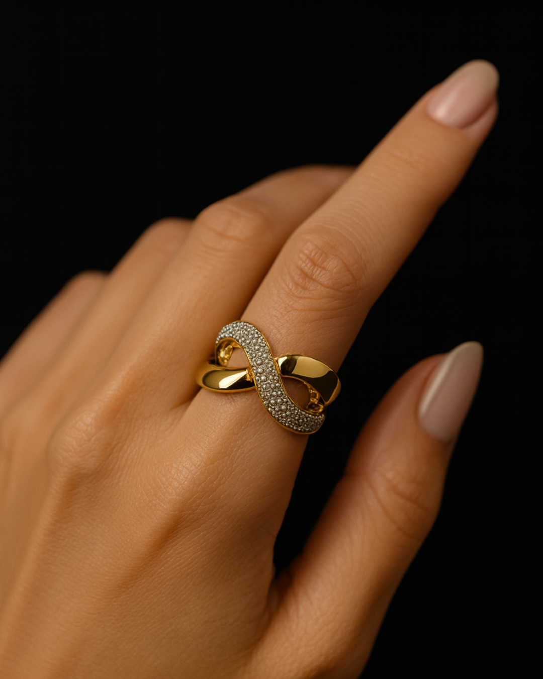 ORANA Luxe Infinity Ring