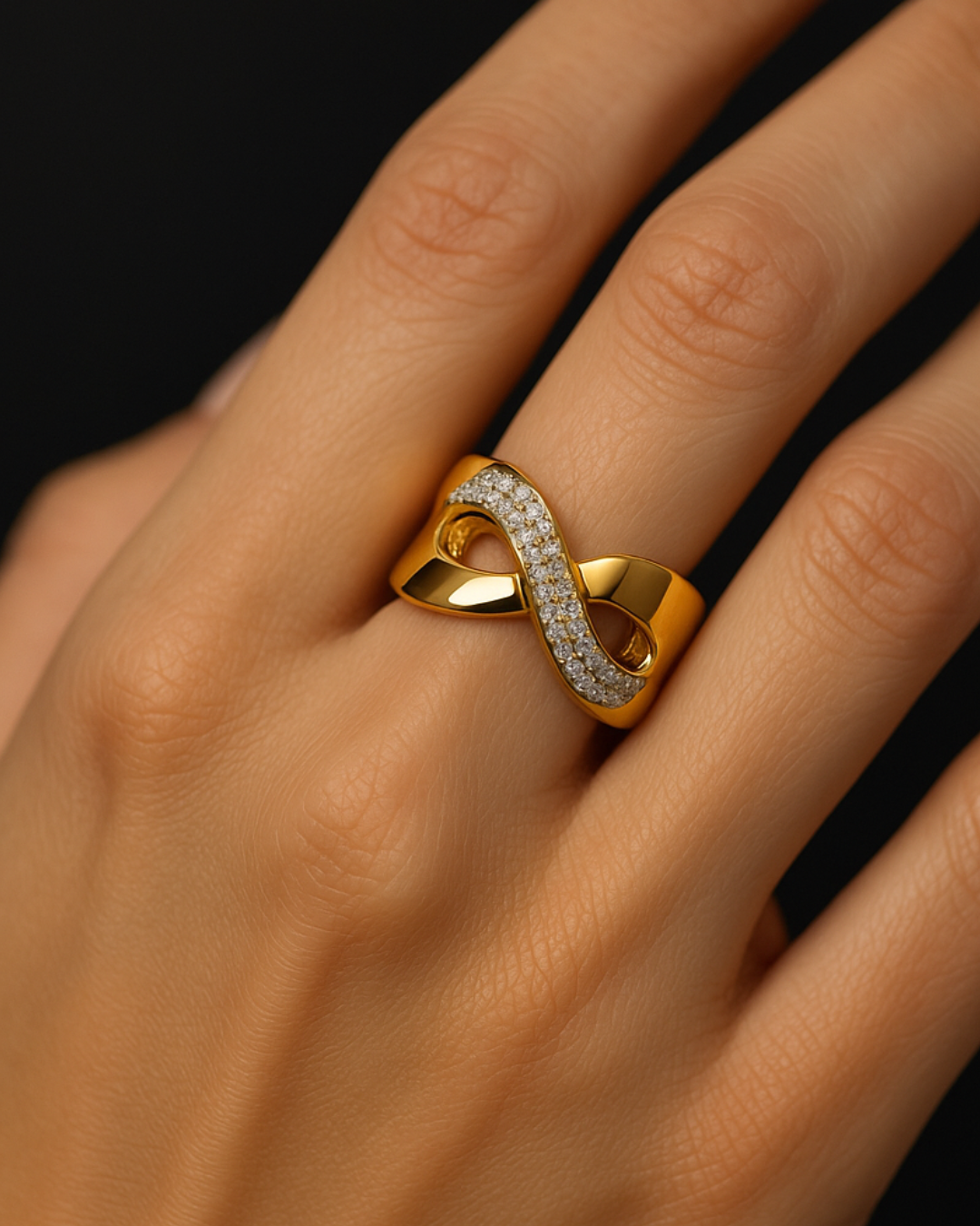 ORANA Luxe Infinity Ring