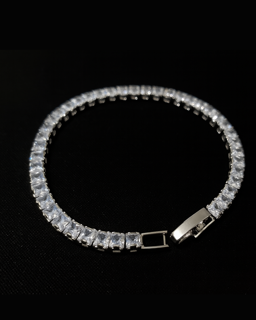 ORANA Luxe Silver Tennis Bracelet